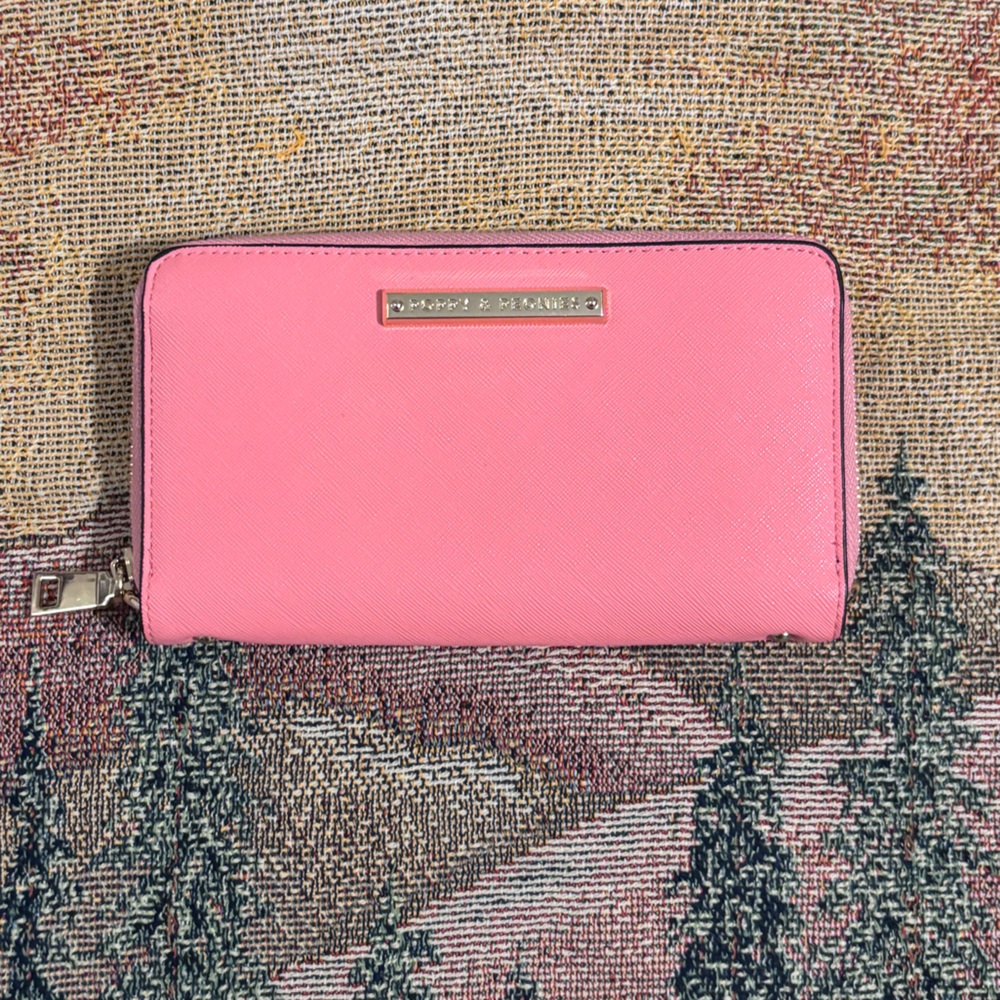 Poppy & Peonies Pink Clutch